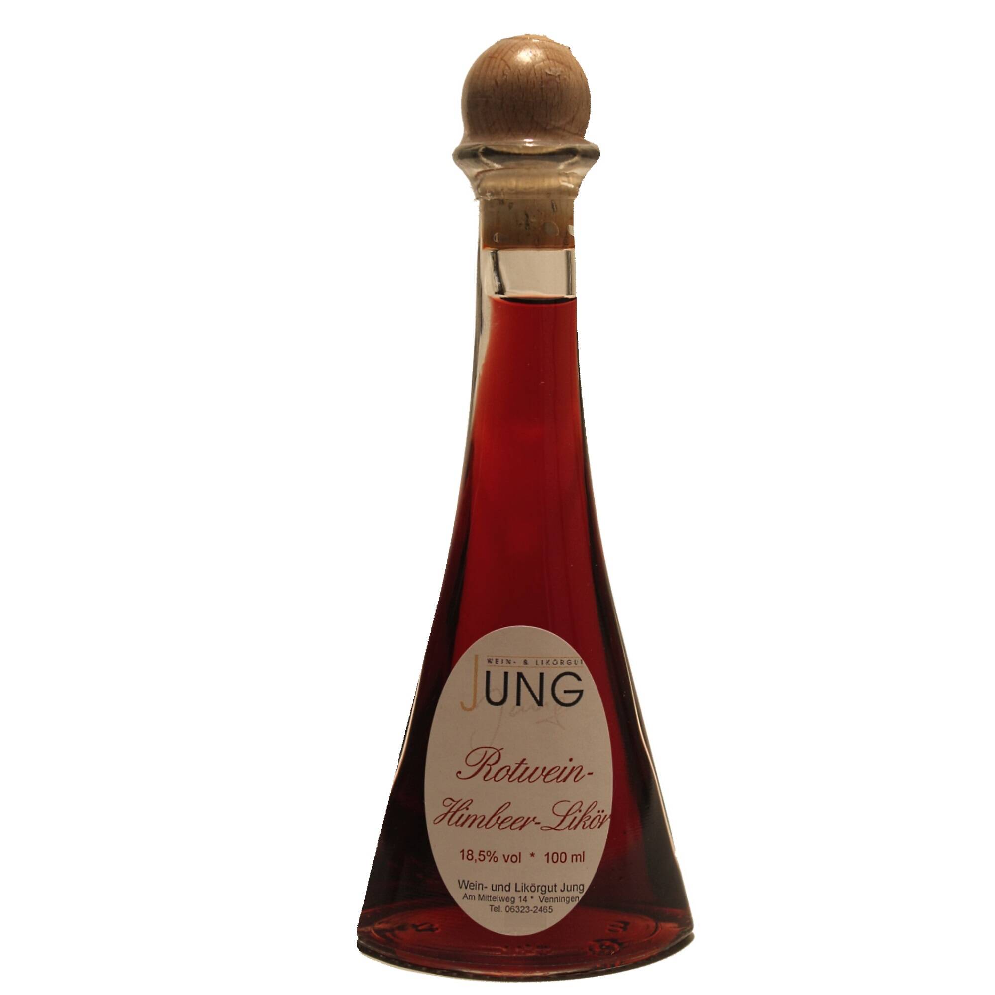 Wein- & Likörhaus Jung Rotwein-Himbeer-Likör 0,1