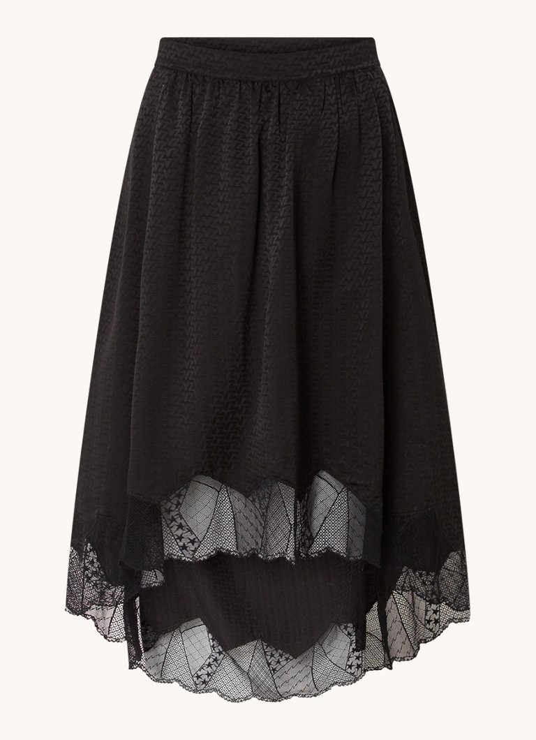Fustă midi din mătase Joslin de la Zadig&Voltaire
