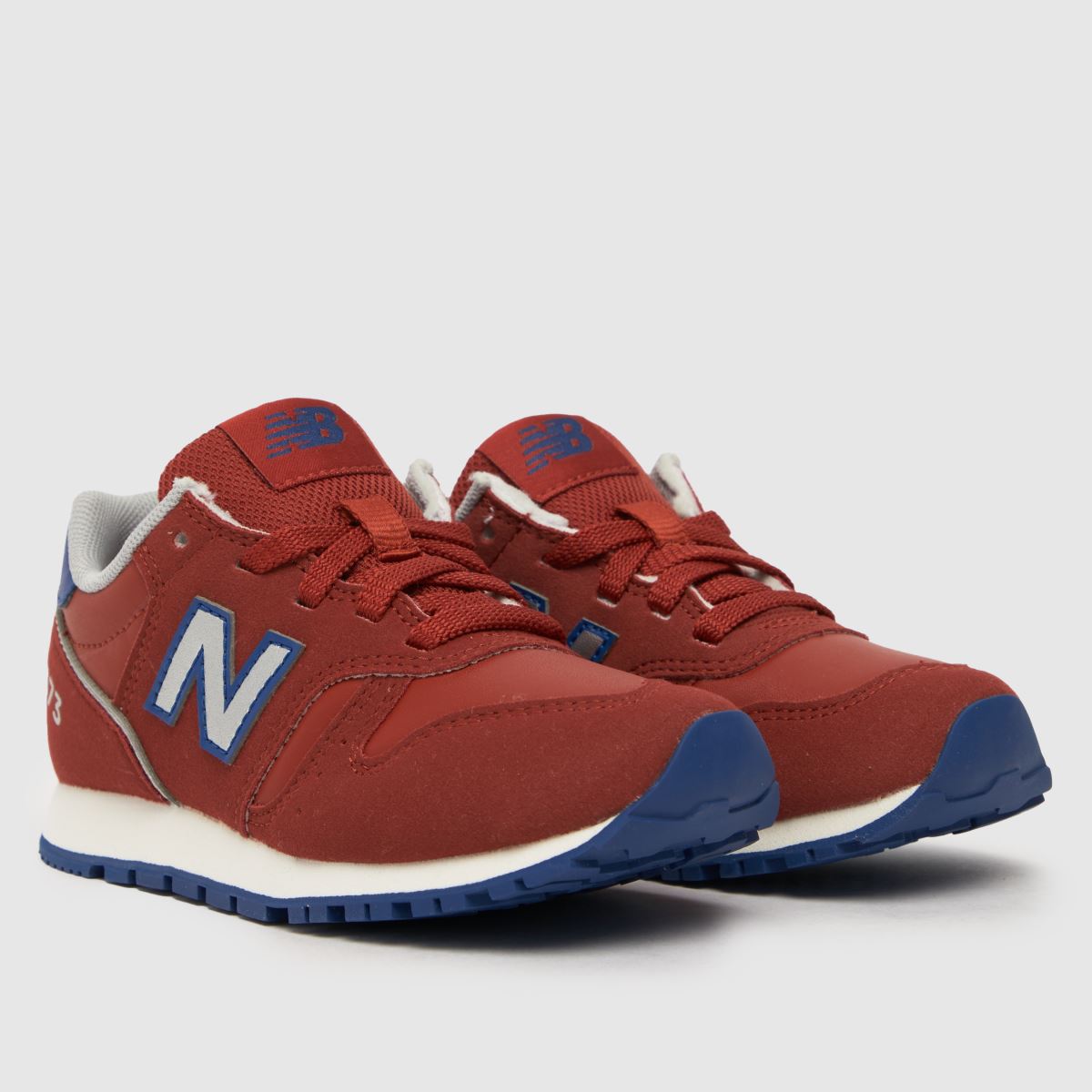 New Balance röda 373 Junior-sneakers för pojkar