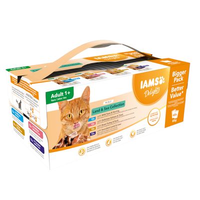 IAMS Delights Adult Land & Sea Mix