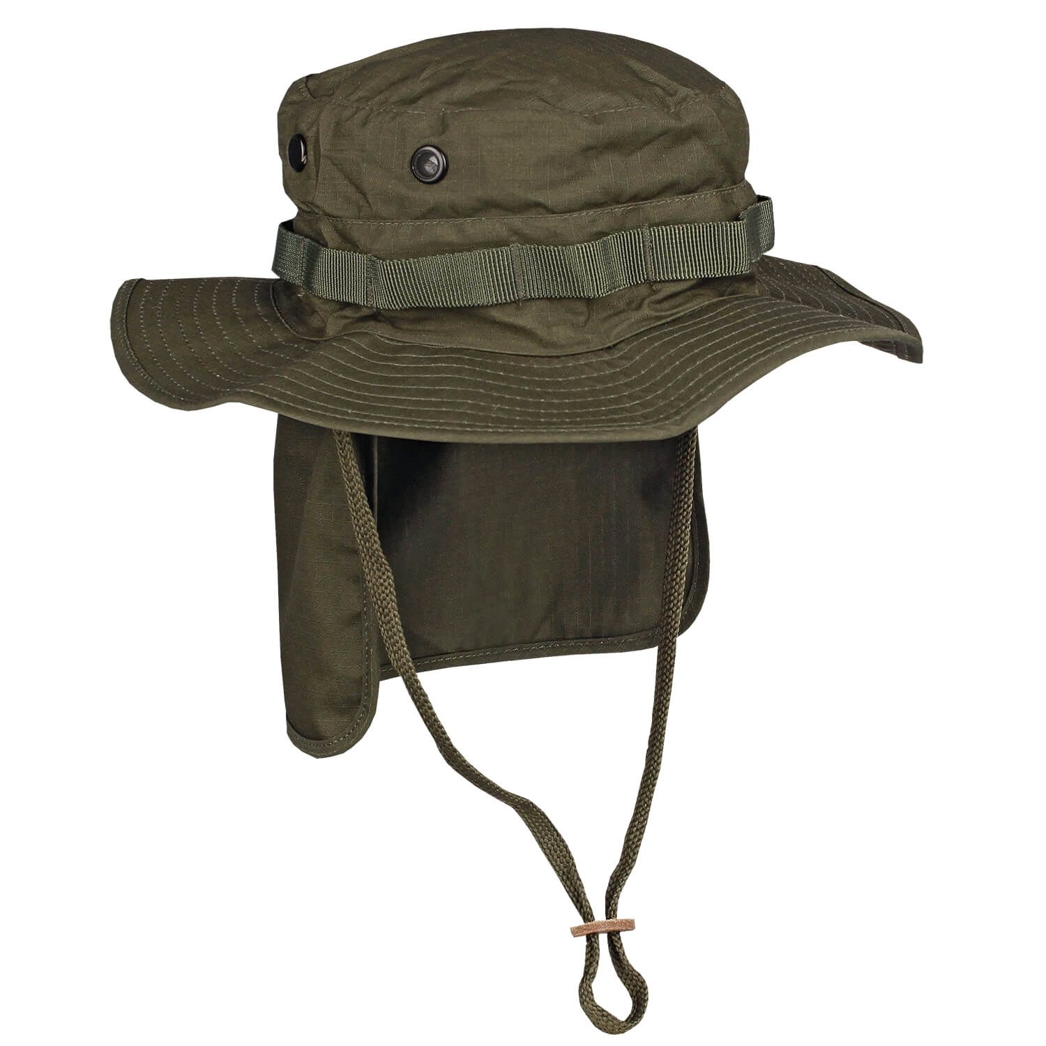 Brit. Boonie Ripstop m. Neckflap