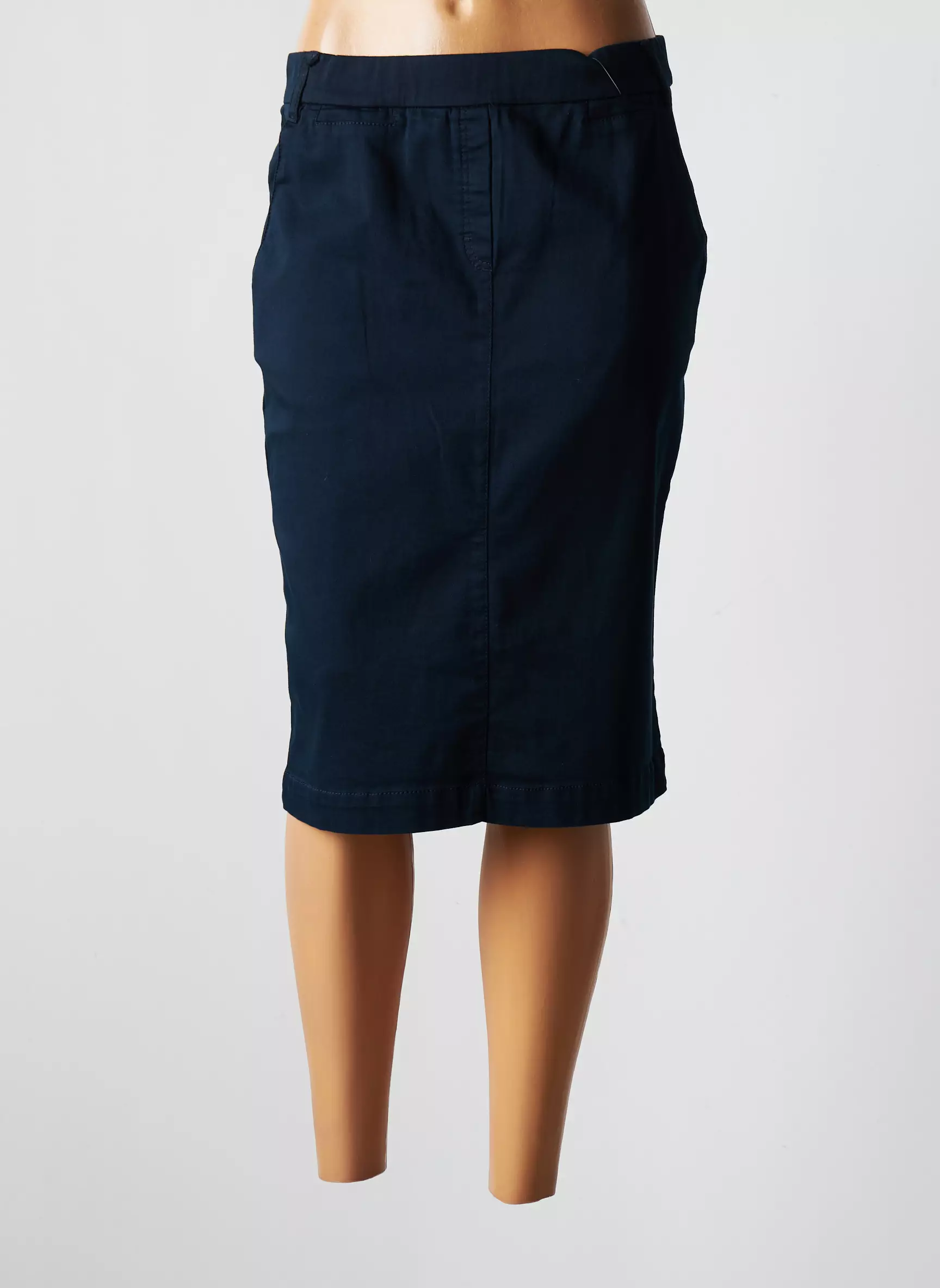 Sommermann Jupes Mi Longues Femme couleur bleu