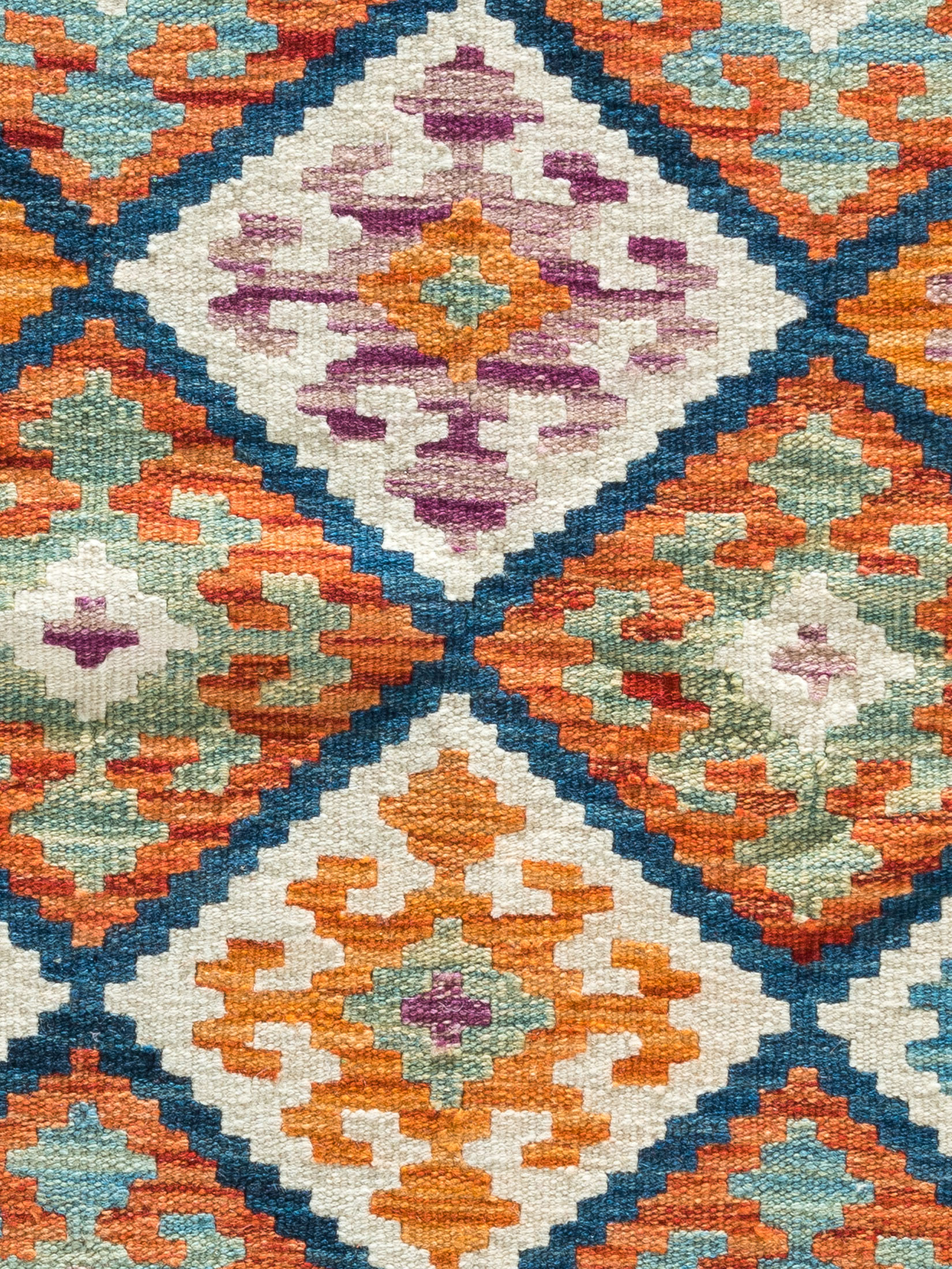 Afghan Kelim ca. 81 x 202 cm, Unikat / Einzelstück