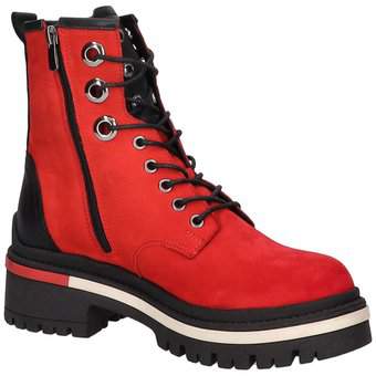 2Go Fashion Schnür Boots in rot