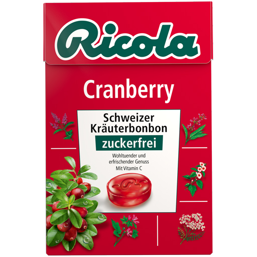 RICOLA o.Z.Box Cranberry Bonbons  50 g  Bonbons