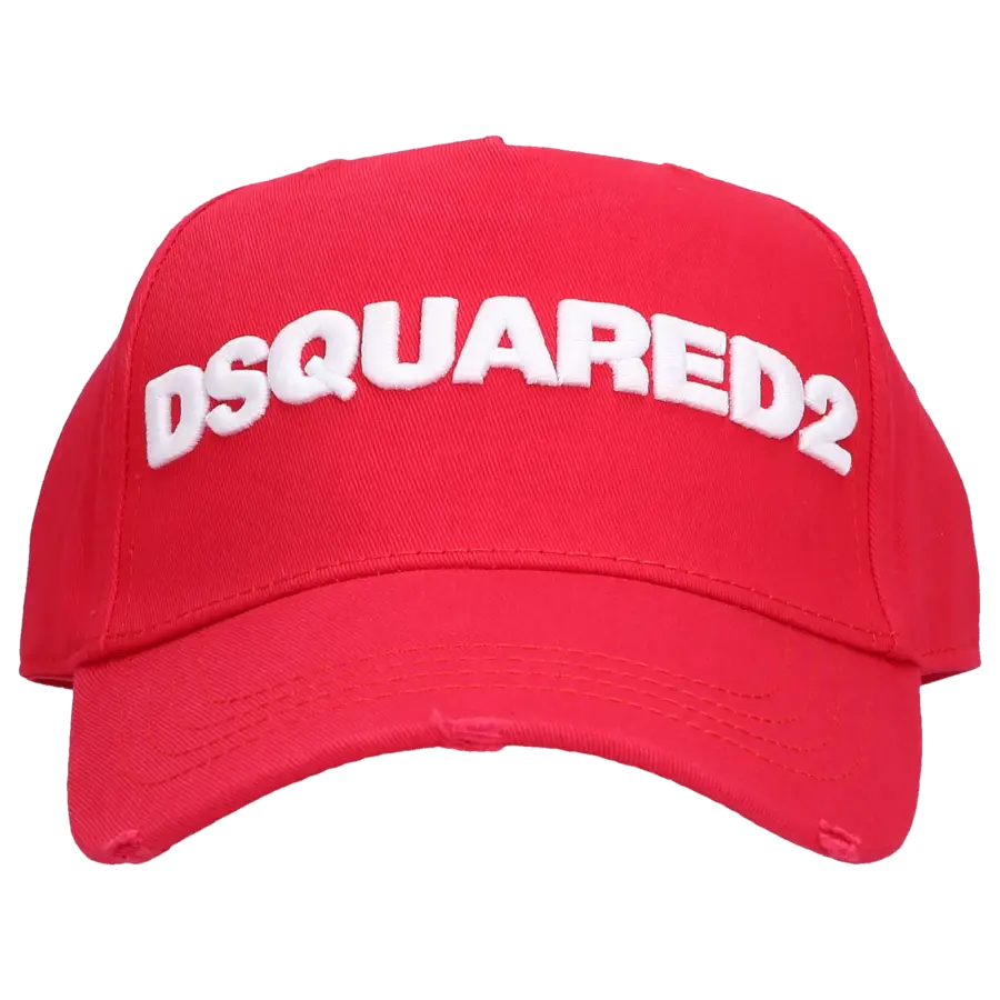 Dsquared2 - Snapback Cap DSQUARED2 Gabardine - rot