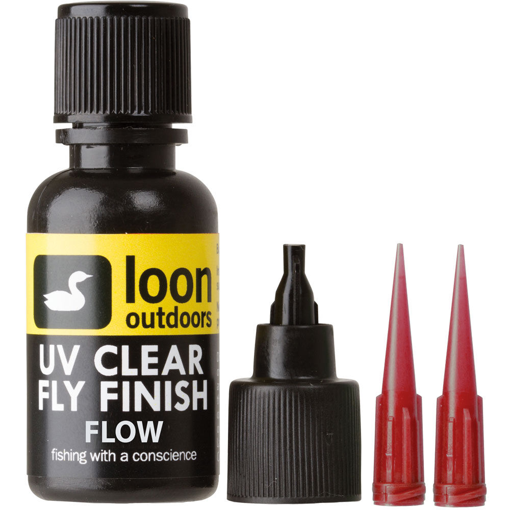 Fliegenbinde-Set von Loon Outdoors mit UV-Schutzlack - Flow (1/2 oz)