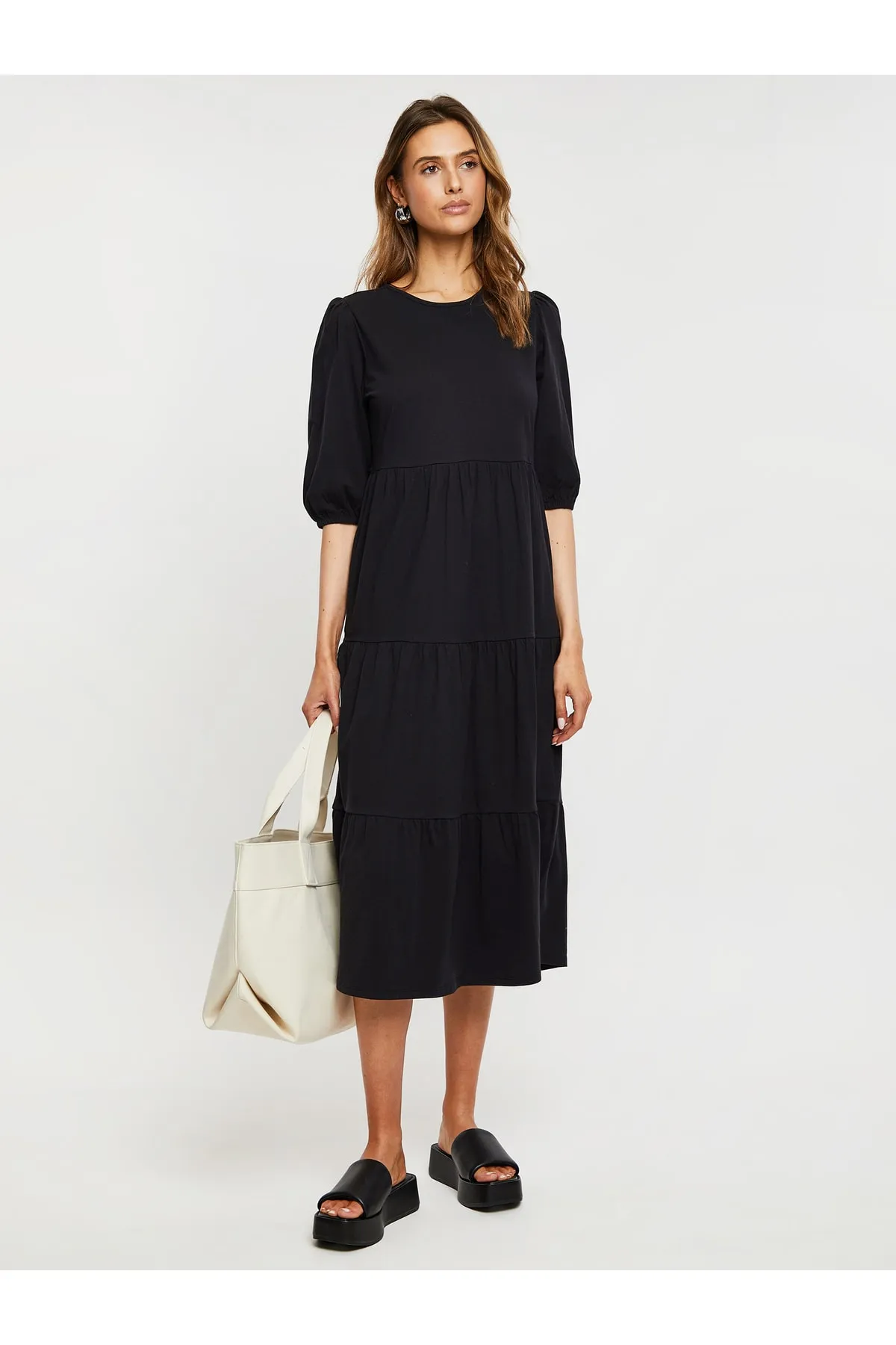 Threadbare  Kleid THB Finn Midi Tiered Dress