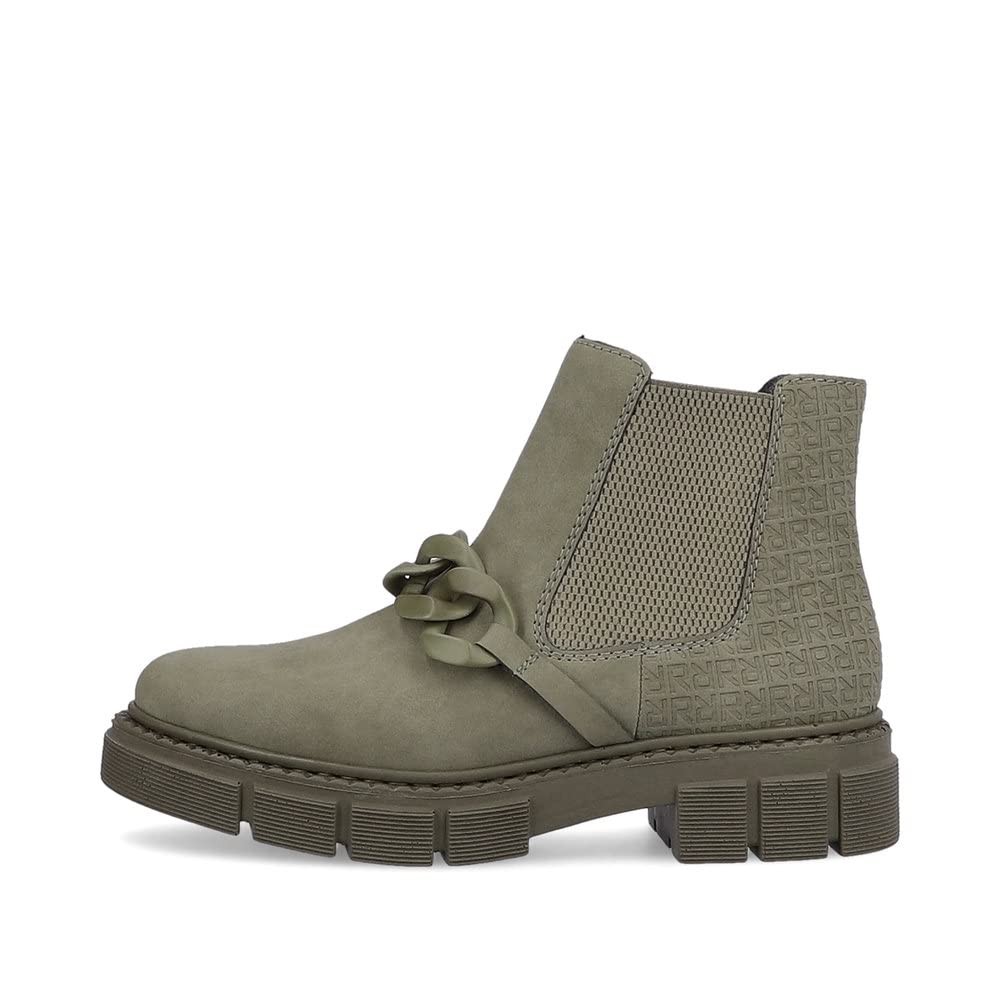 RIEKER Stiefeletten grün