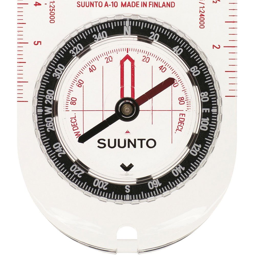 Suunto Kompass A-10NH Lineal Kompass Kartenkompass, Wander Marsch Kompass Taschenkompass