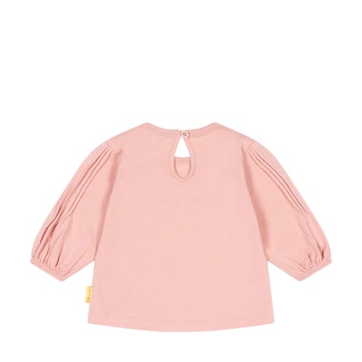 Tunika langarm, rosa für Mädchen