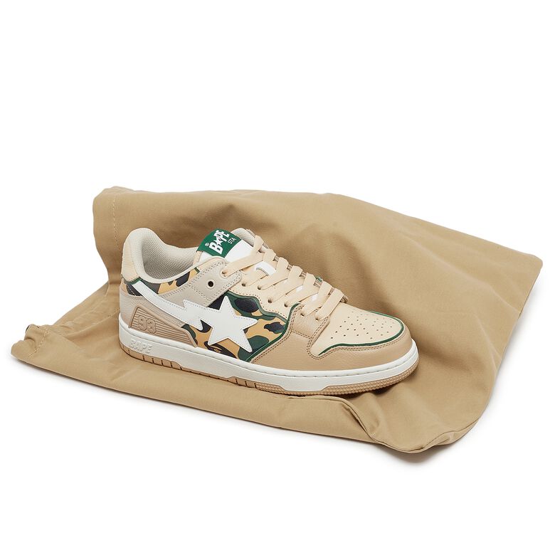 A Bathing Ape Bape SK8 Sta #4 M2 beige