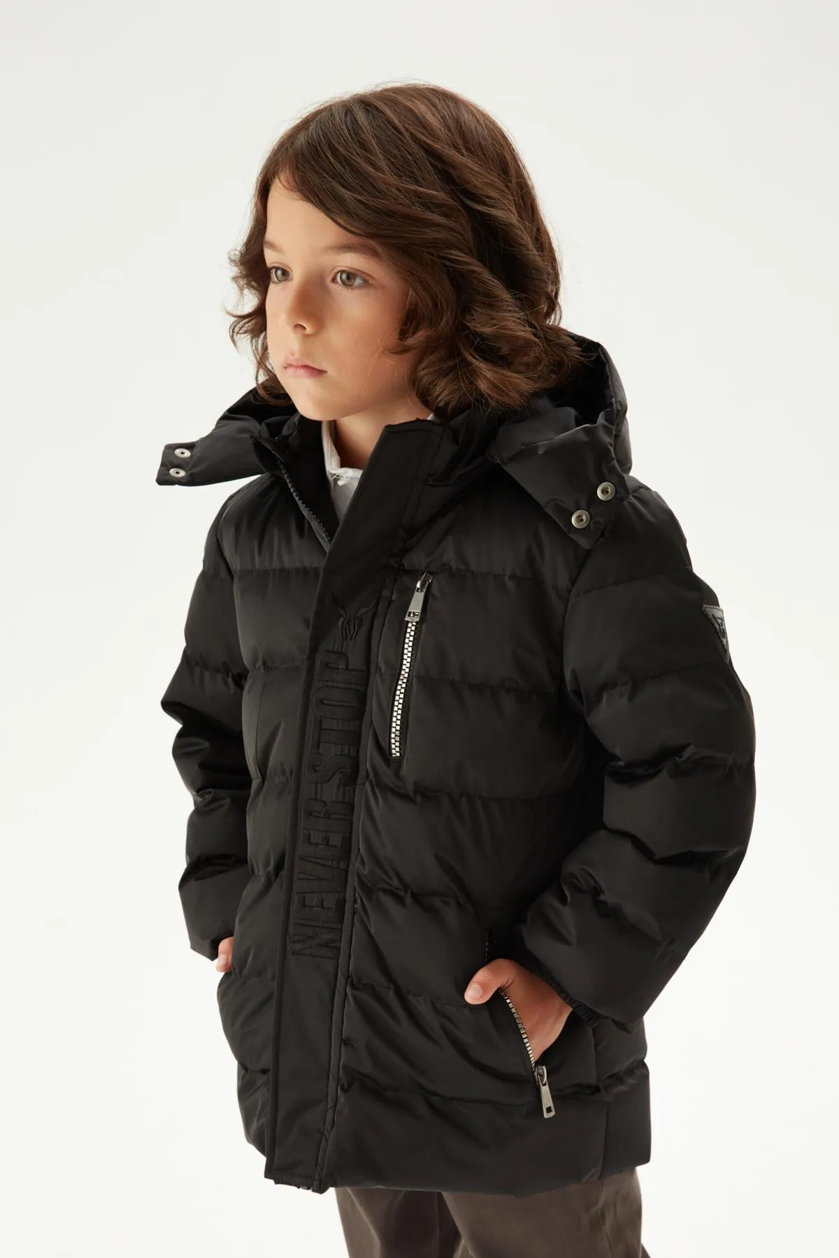 Nebbati  Winterjacke - Schwarz - Puffer
