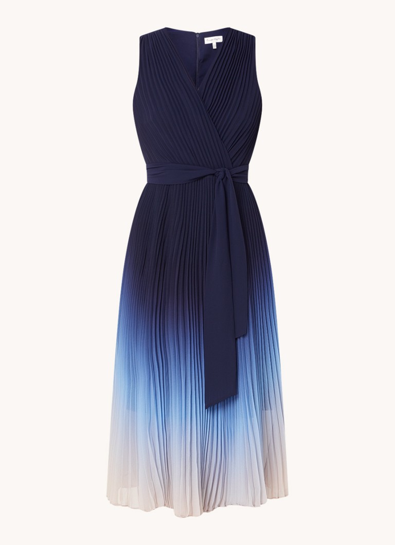 Φόρεμα μίντι Freya με πτυχώσεις και dip-dye από την Phase Eight