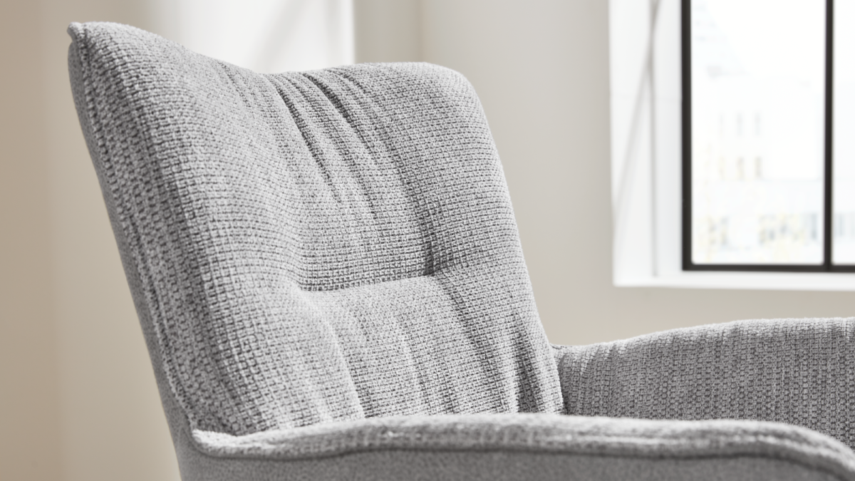 Interliving Design-Schalensessel 5111 Grau