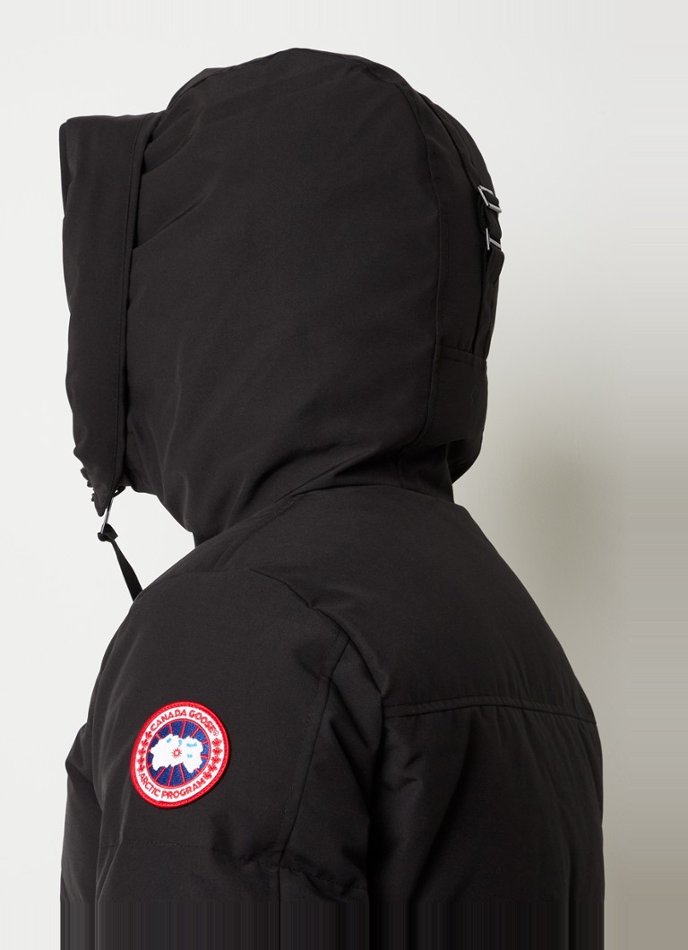 Canada Goose MacMillan prošivena parka s punjenjem od paperja i kapuljačom