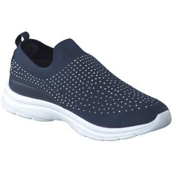 Barbarella Slip On Sneaker in blau