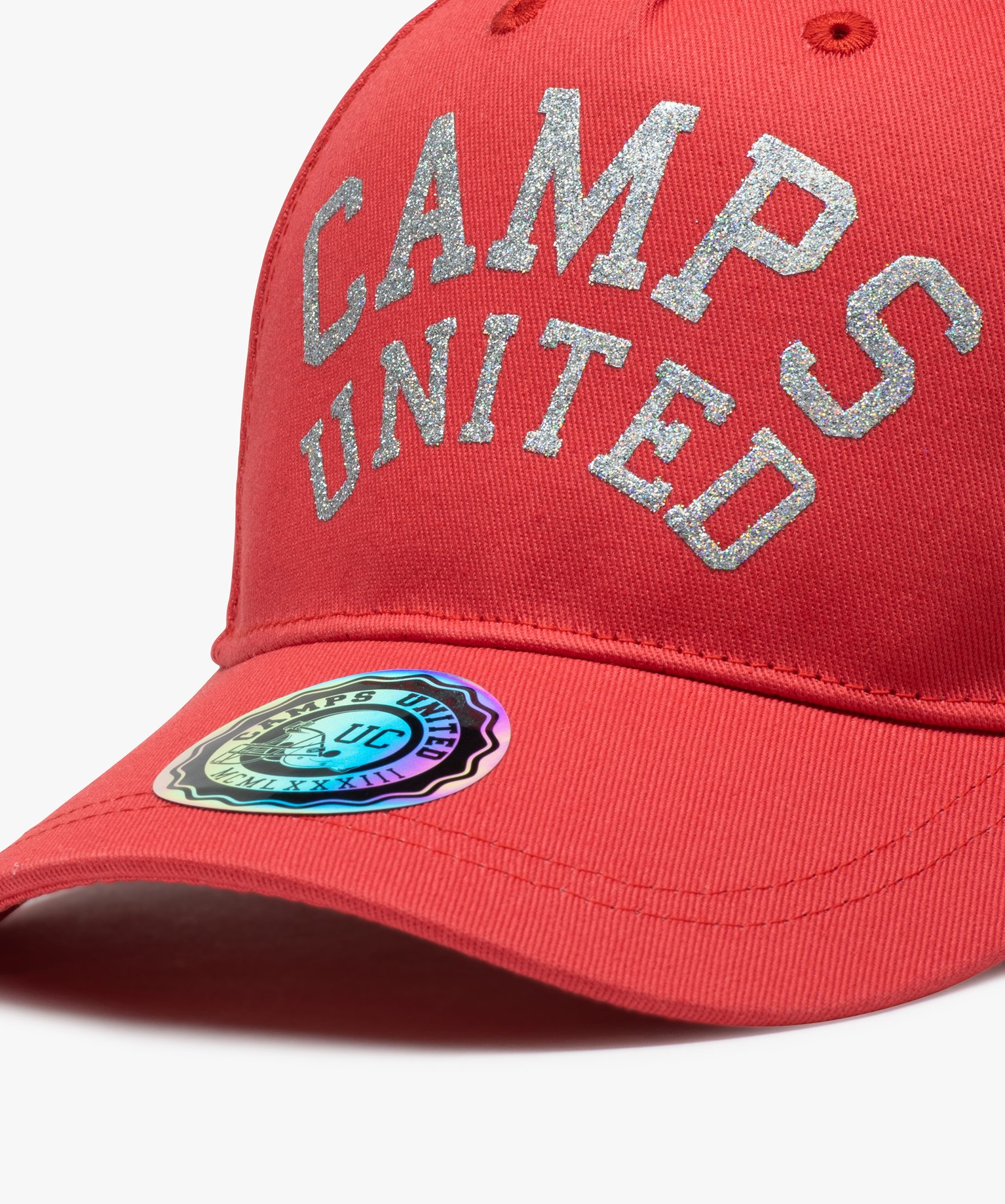 Casquette fille à inscription pailletée - Camps United rose | GEMO