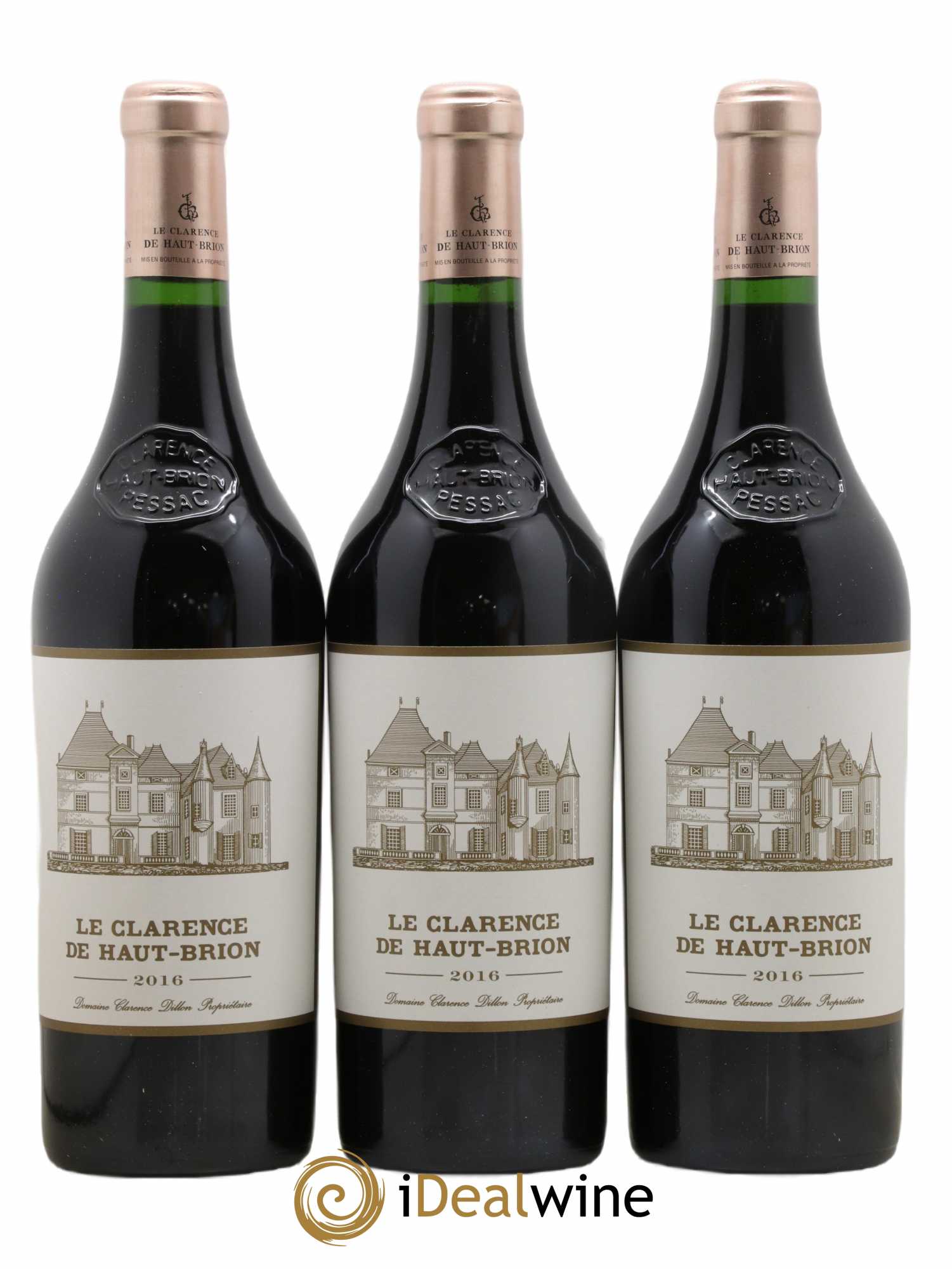 Clarence (Bahans) de Haut-Brion Second Vin  2016 - Lot de 6 Bouteilles