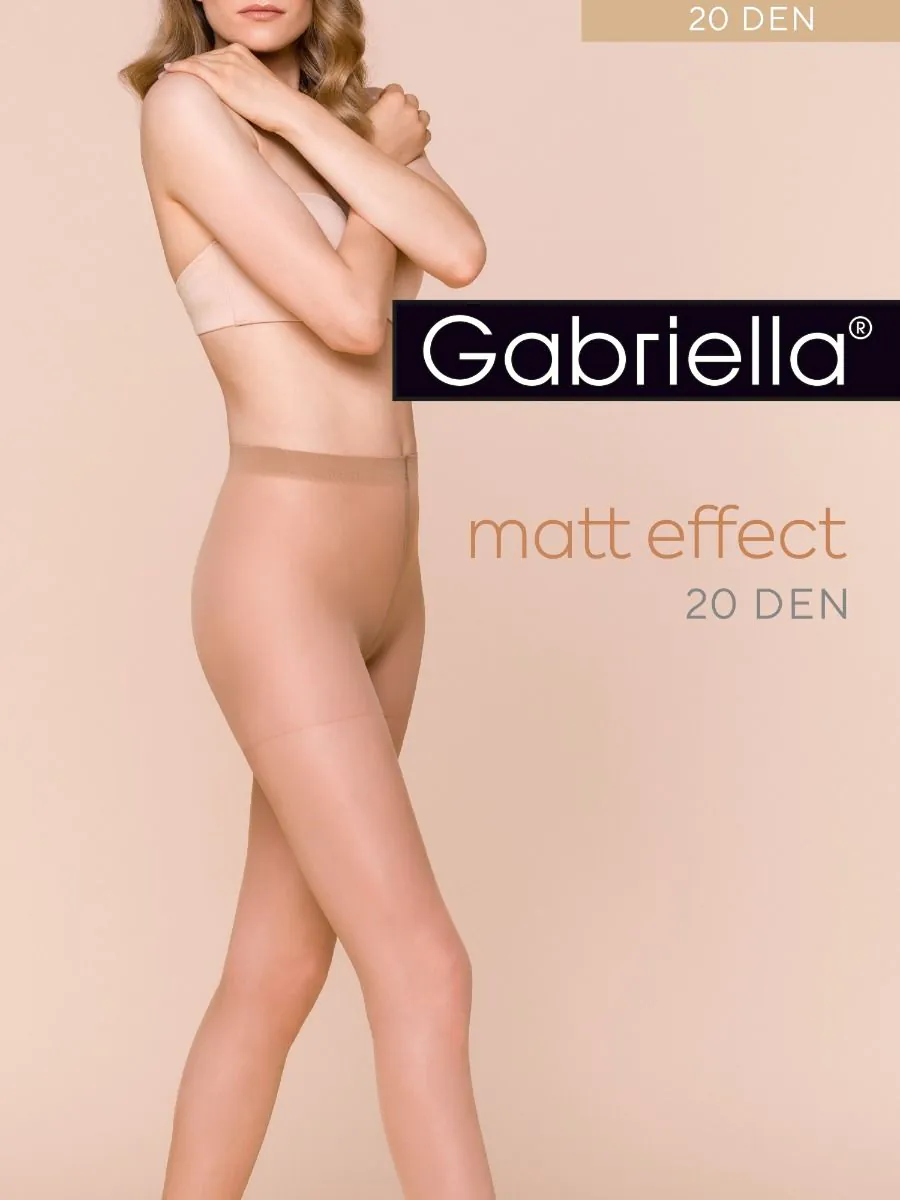 Gabriella Matt Effect 20 Den Nero - Καλσόν μέγεθος 4