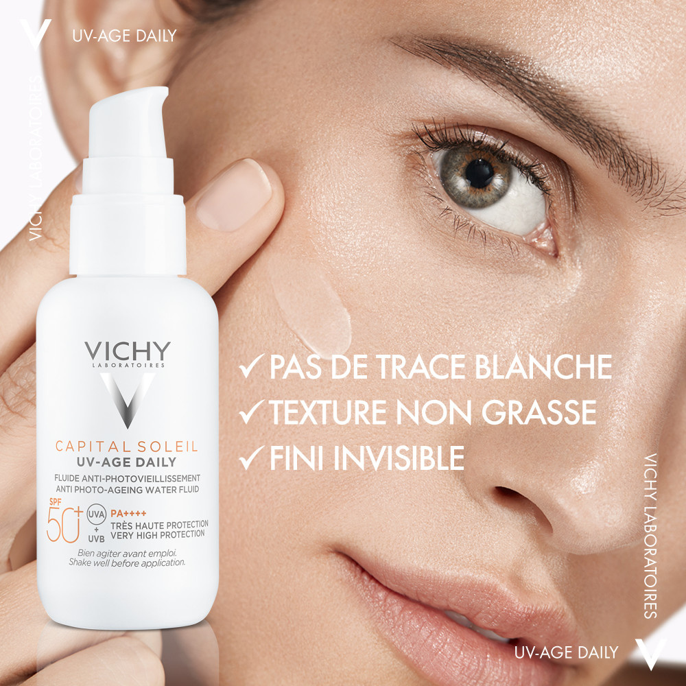 Vichy Capital Soleil Protection Solaire Indice 50 Visage