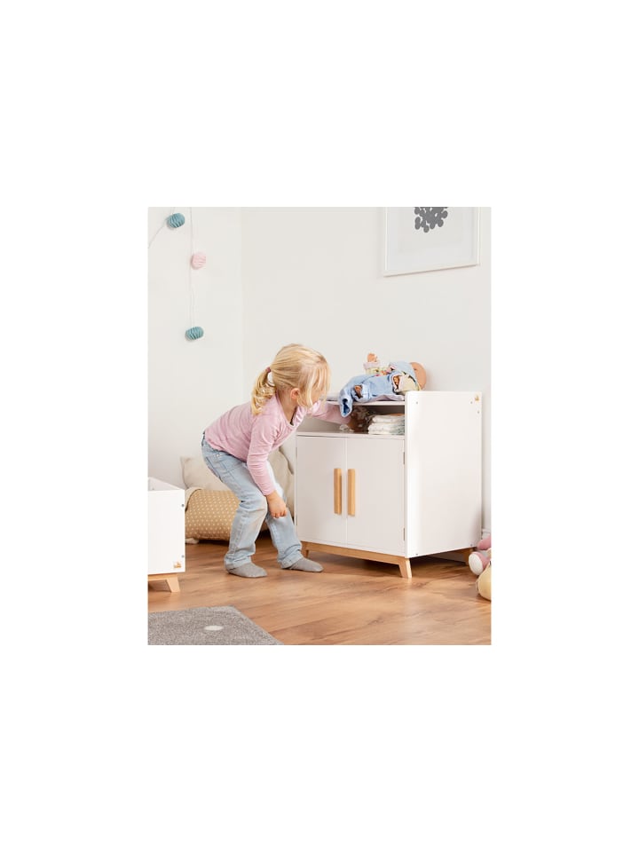 Pinolino 2-tlg. Puppenwickeltisch 'Marit' in weiß günstig kaufen onesize
