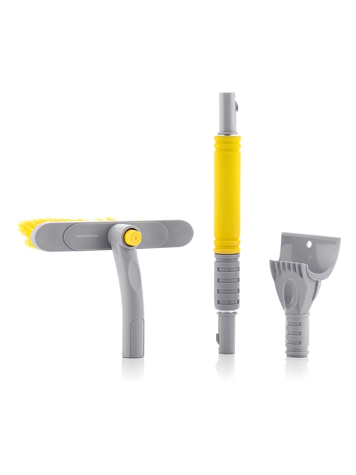 InnovaGoods 3in1 Teleskop-Eiskratzer in Grau/ Gelb günstig kaufen onesize