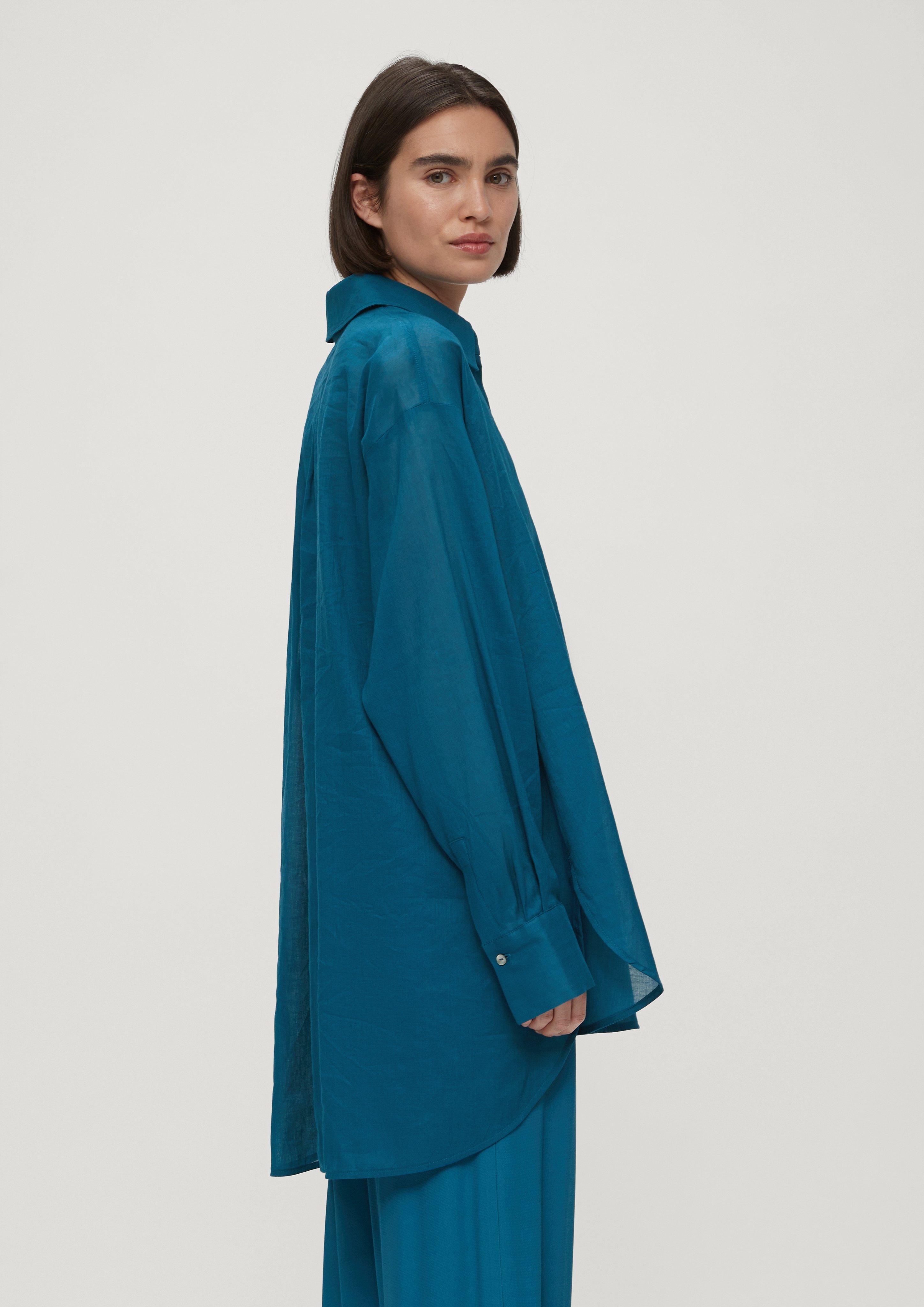 Leichte Longbluse  2132307-6768