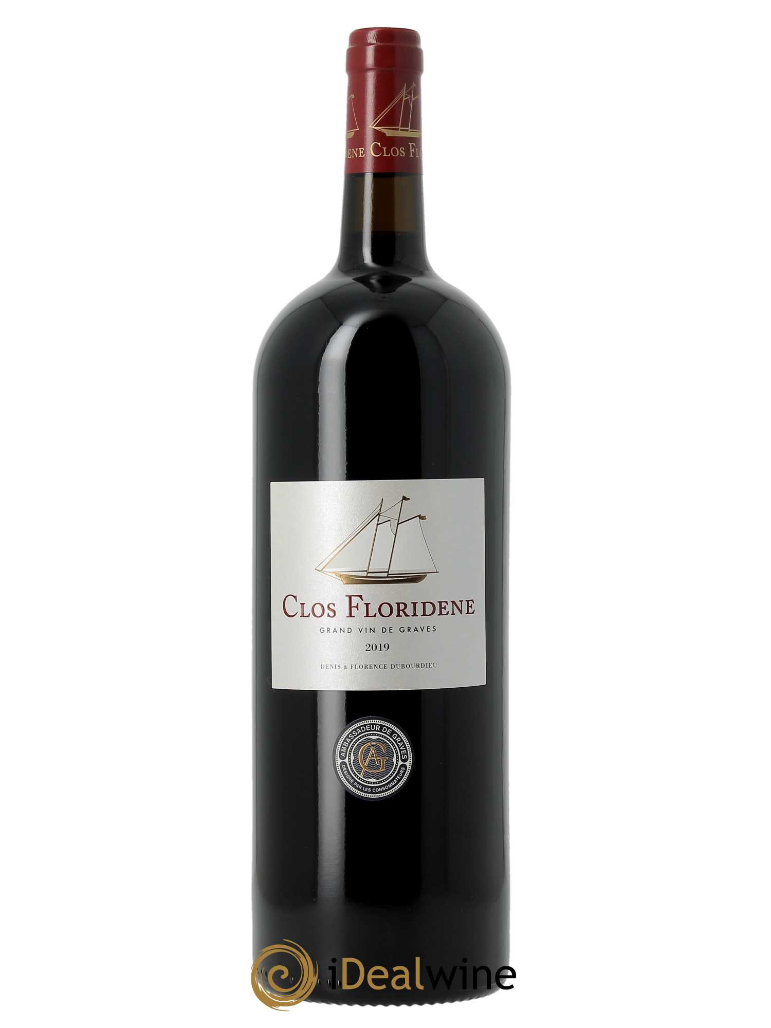 Clos Floridène (CBO à partir de 6 MG) 2019 - Lot de 1 Magnum