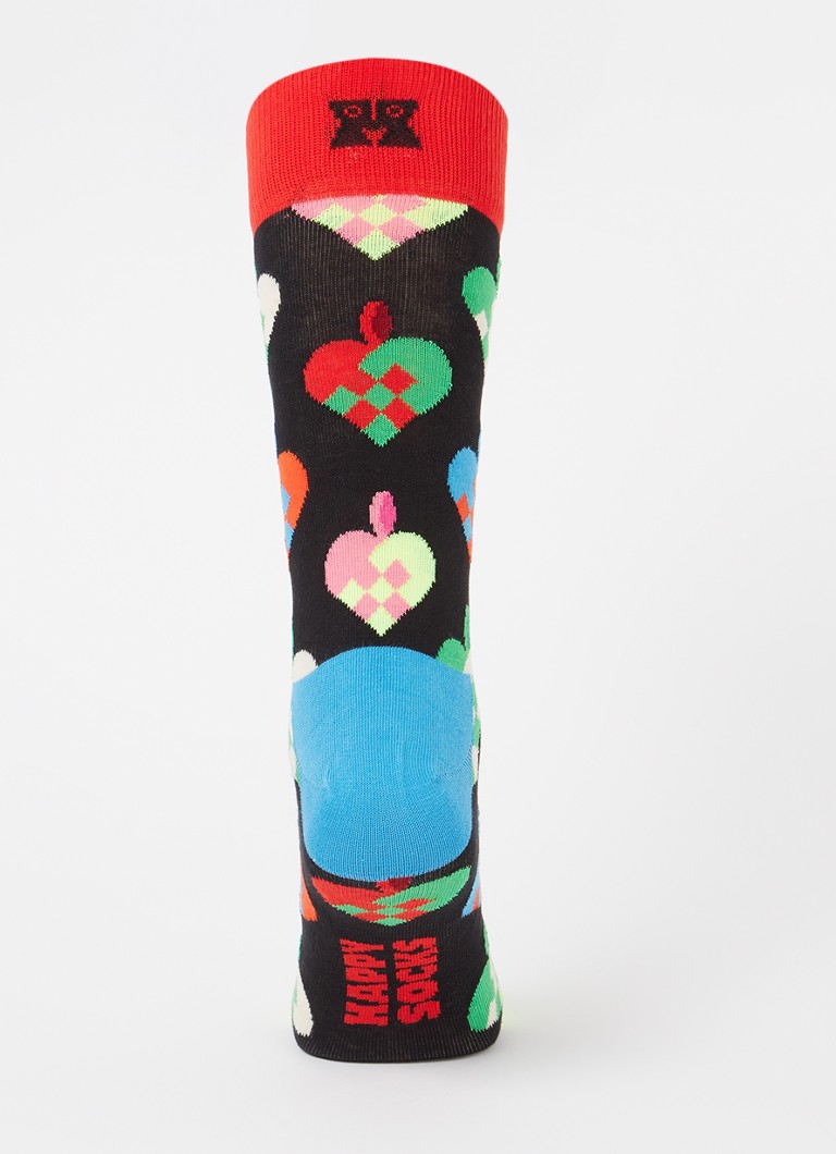 Șosete Happy Socks cu imprimeu cu căsuță de turtă dulce, într-un pachet cadou de 4.
