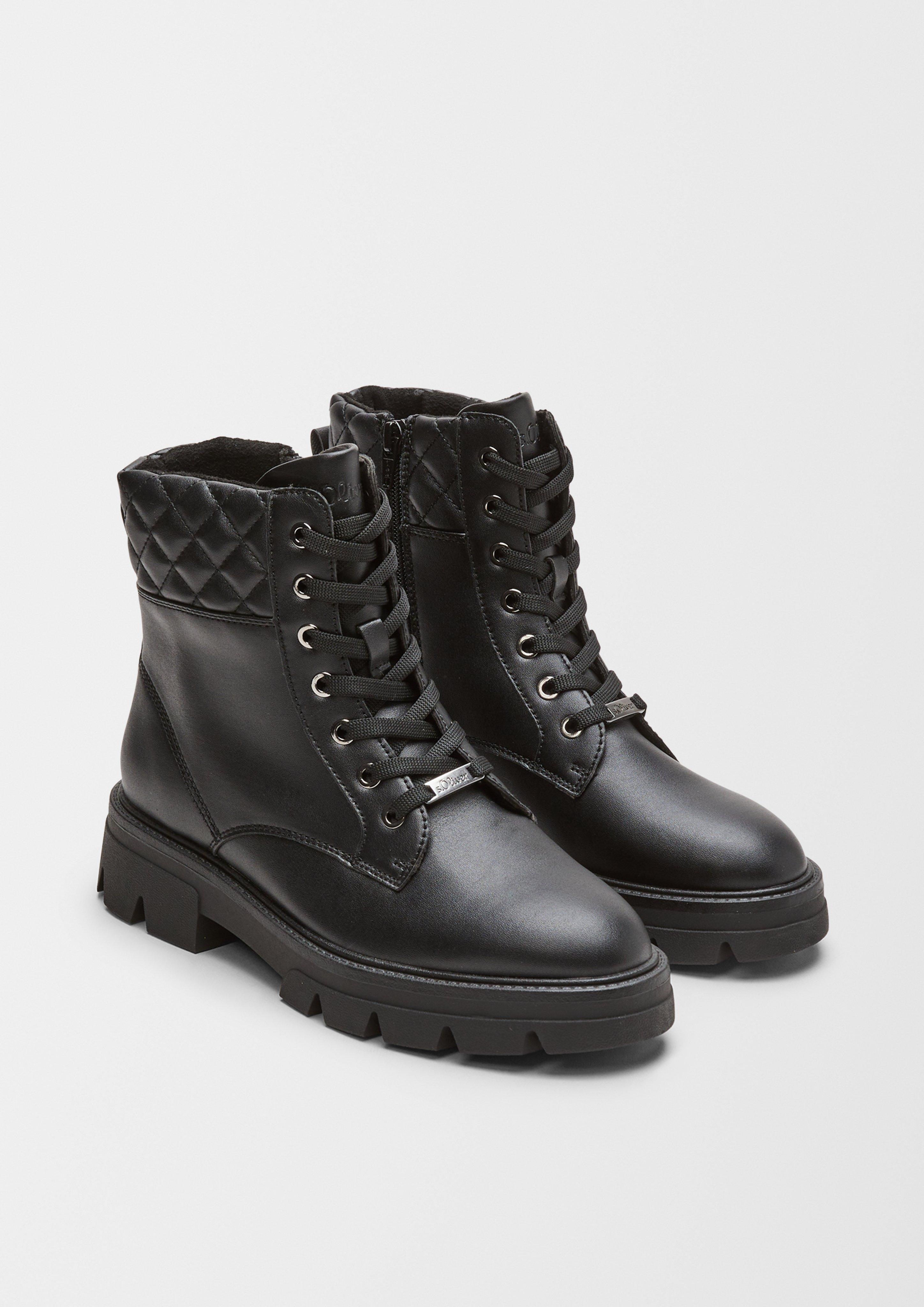 Stiefeletten mit Steppmuster  6006472-001