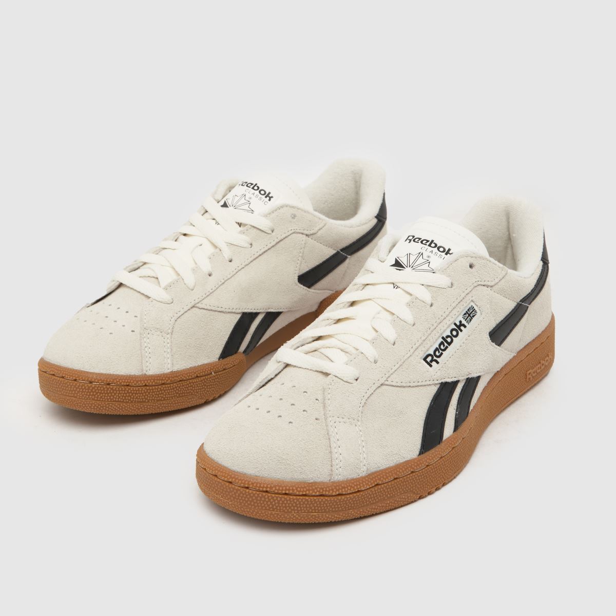 Reebok Club C – Vita och svarta marksneakers