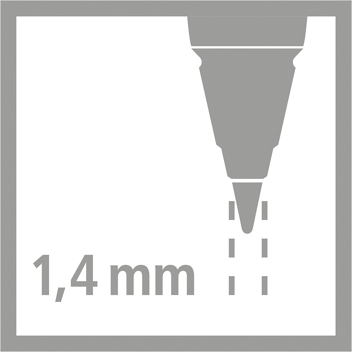 Druckbleistift EASYergo 1.4 mm HB Rechtshänder, türkis/neonpink