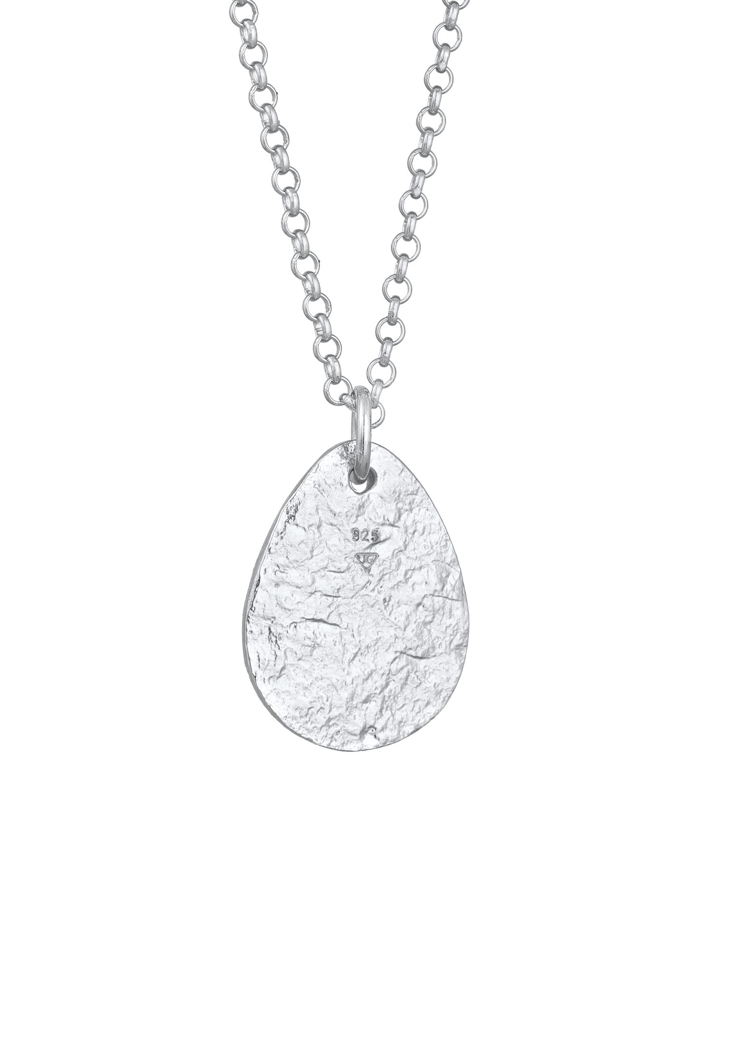 Wisiorek damski Elli Vintage Hammered Drop ze srebra próby 925