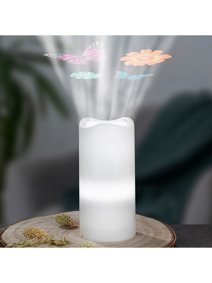 Nordheim LED-Projektor-Kerze in Weiß günstig kaufen onesize