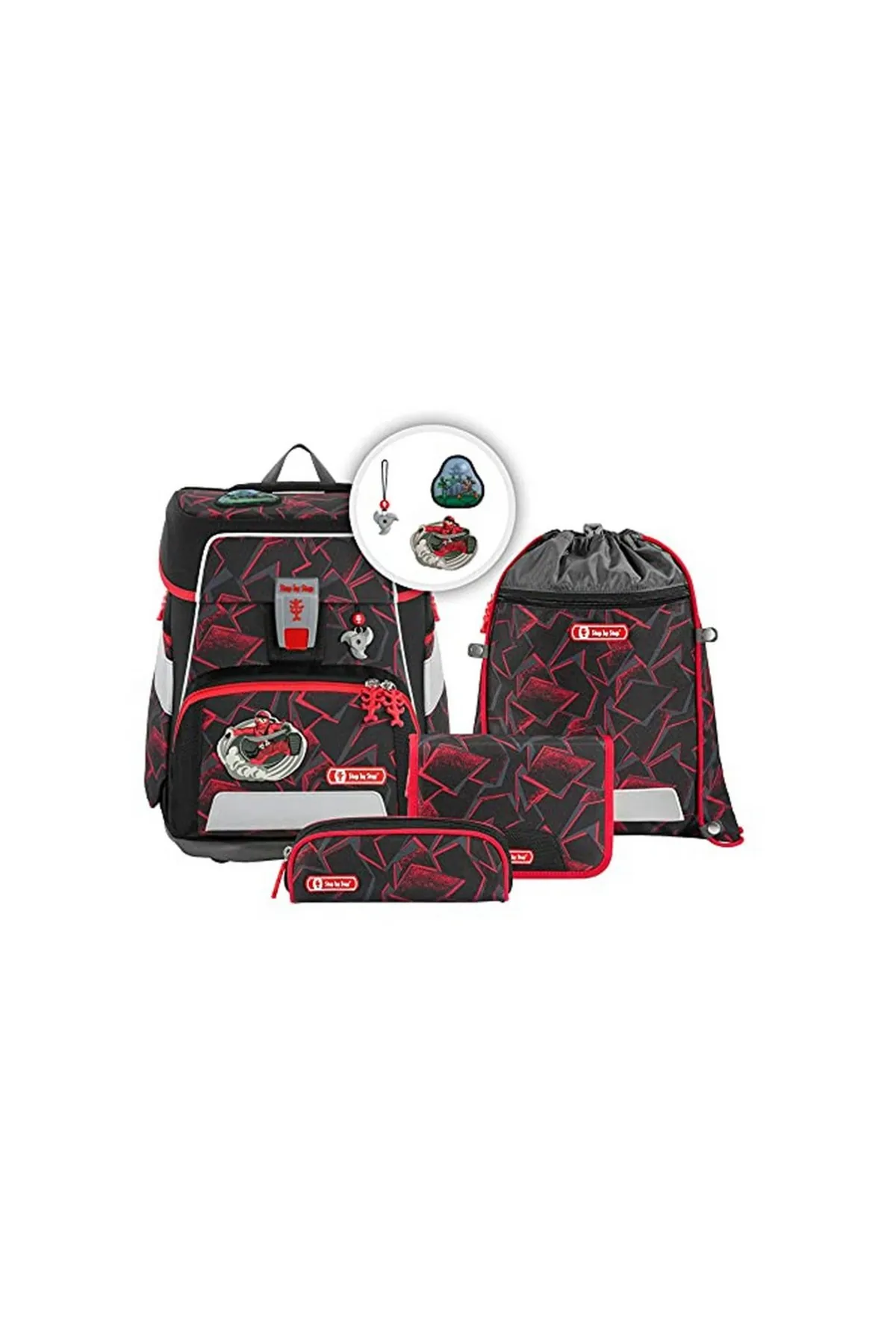 Step By Step  Schulrucksack - Mehrfarbig - Unifarben