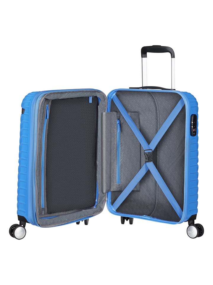 American Tourister Hardcase-Trolley in Blau - (B)40 x (H)55 x (T)20 cm günstig kaufen onesize