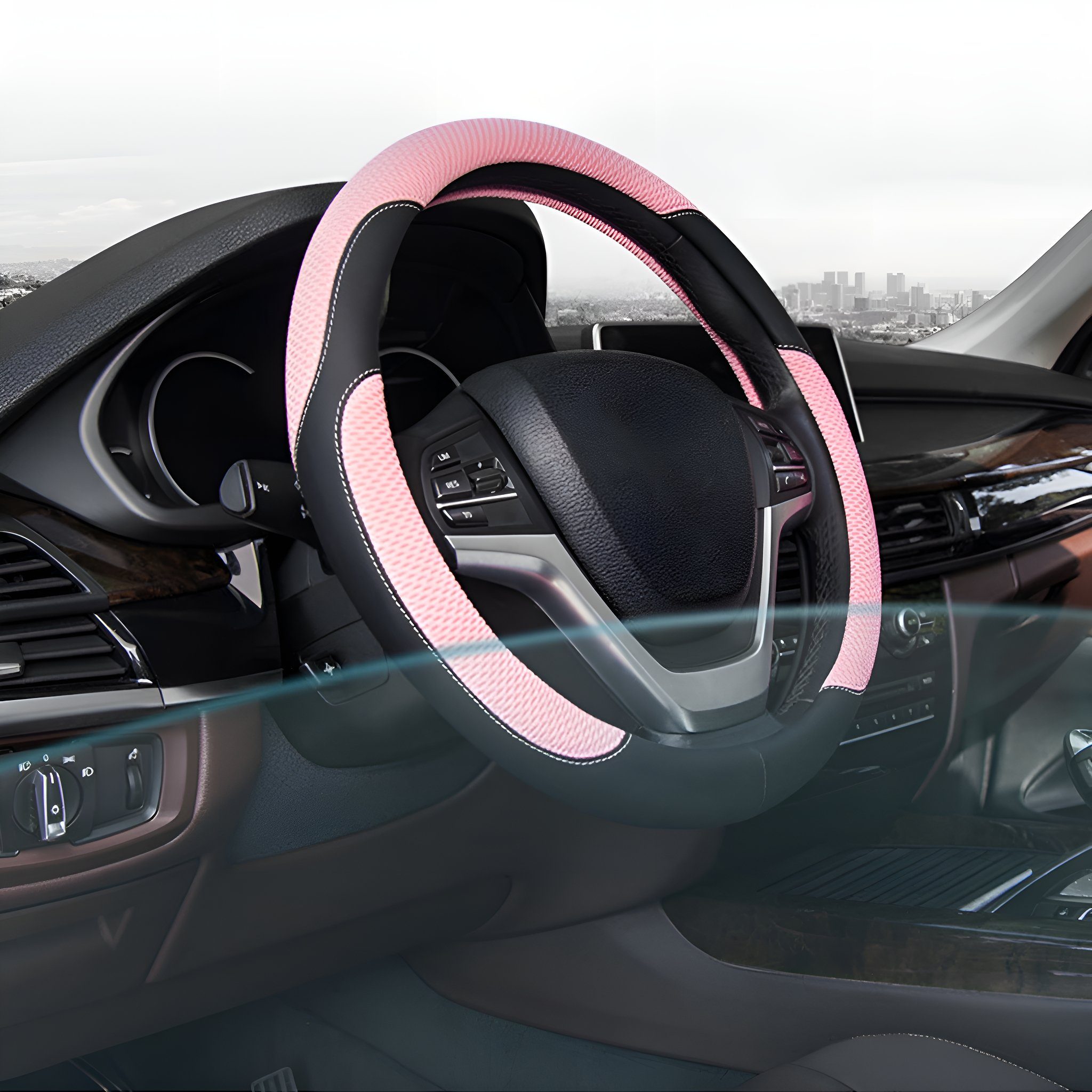 ZAO Lenkradbezug Ice silk sweat Auto Autoabdeckung Lenkradabdeckung