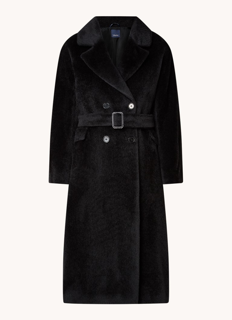 MaxMara Eugenio -takki alpakkavillasekoitteesta vyöllä