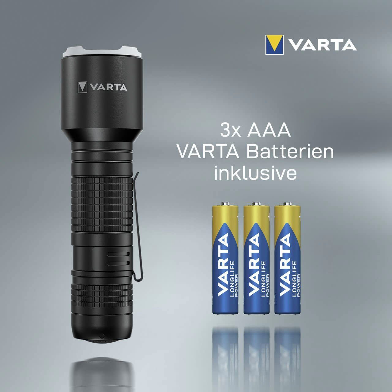 VARTA Taschenlampe Aluminium Light F30 Pro