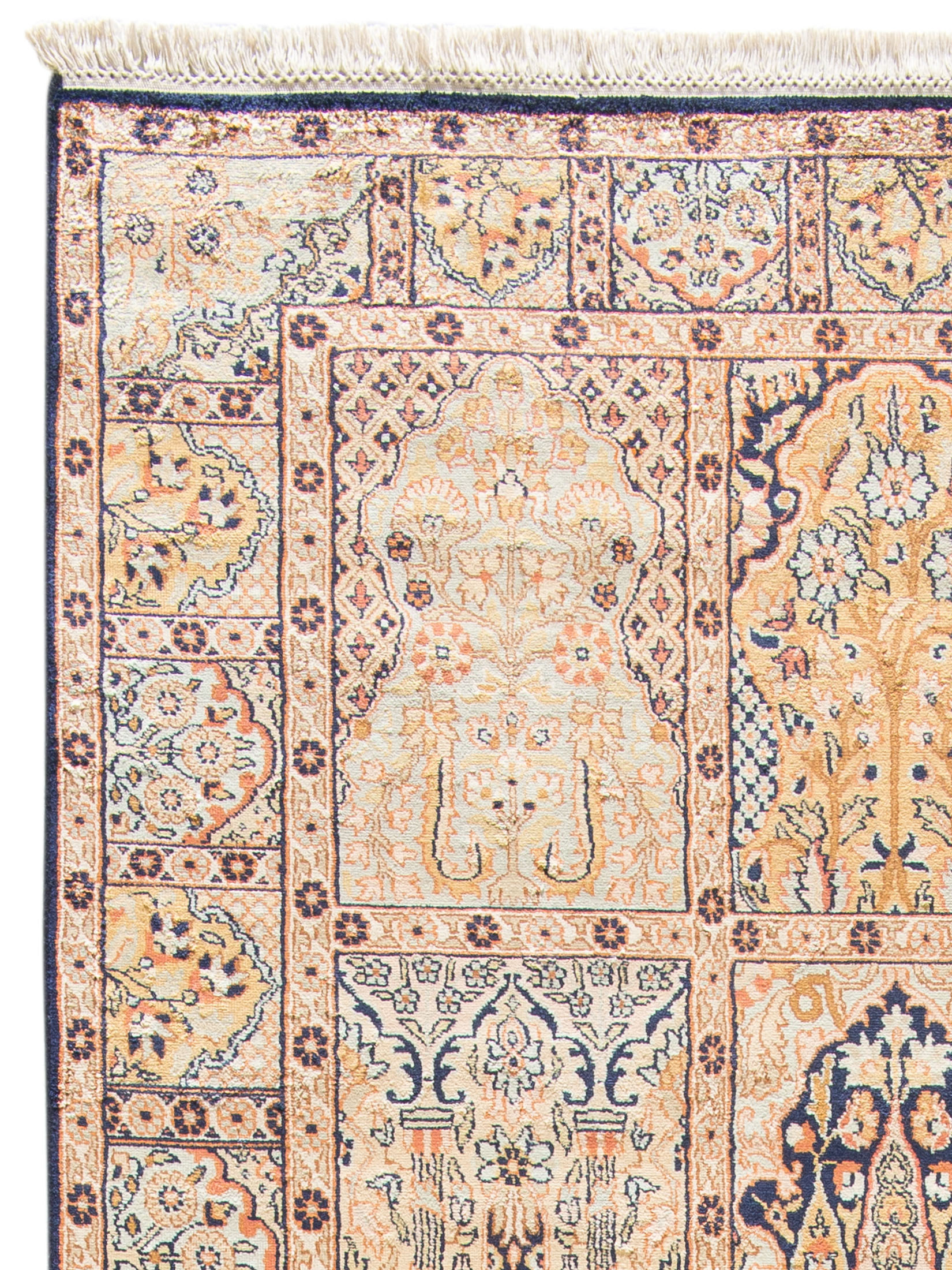Kaschmir Seide 18/18 ca. 80 x 311 cm, Unikat / Einzelstück