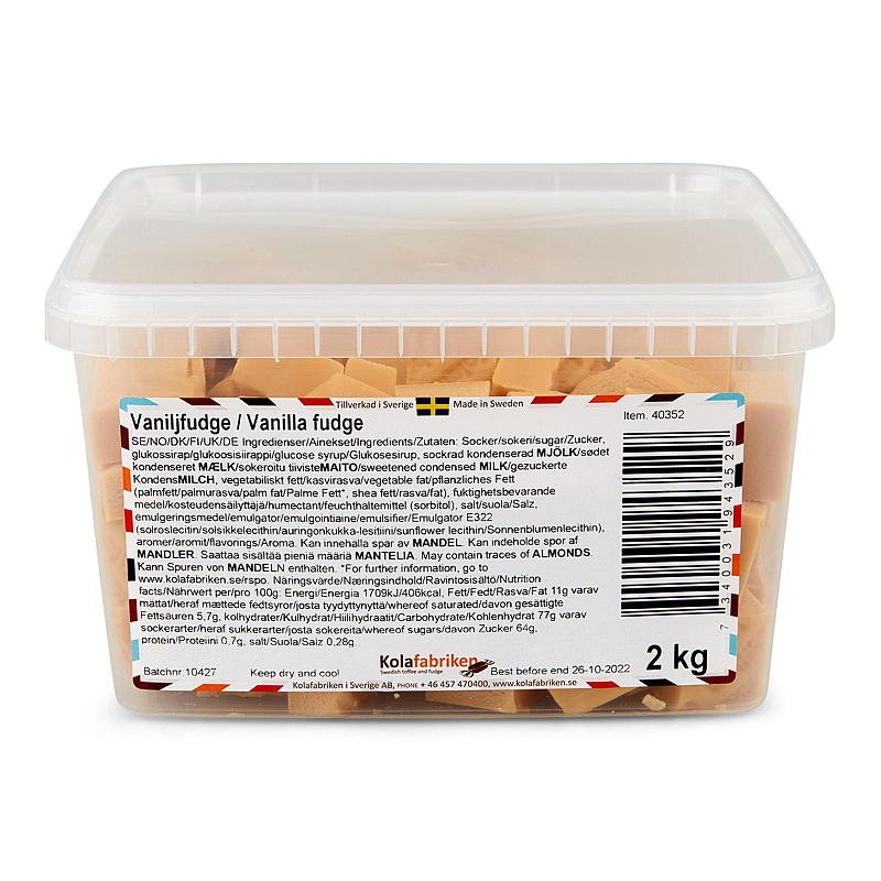 KnallGodt Fudge vanilje 2 kg