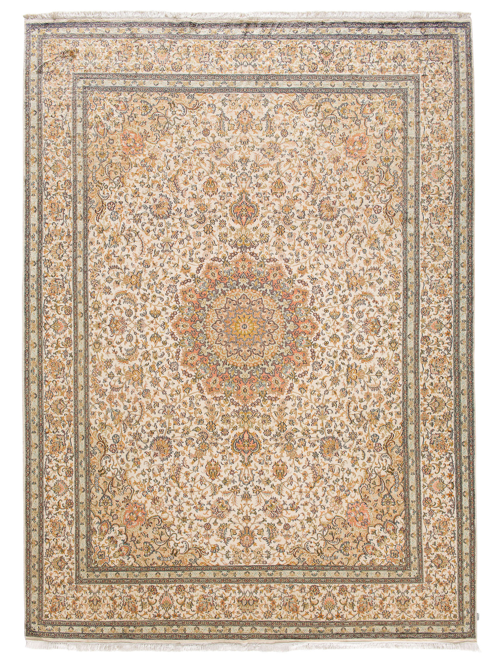 Kaschmir Seide 16/16 ca. 245 x 340 cm, Unikat / Einzelstück