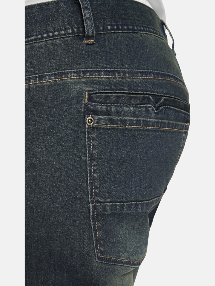 Charles Colby Tiefbundjeans BARON TAHAMS in dunkelblau günstig kaufen