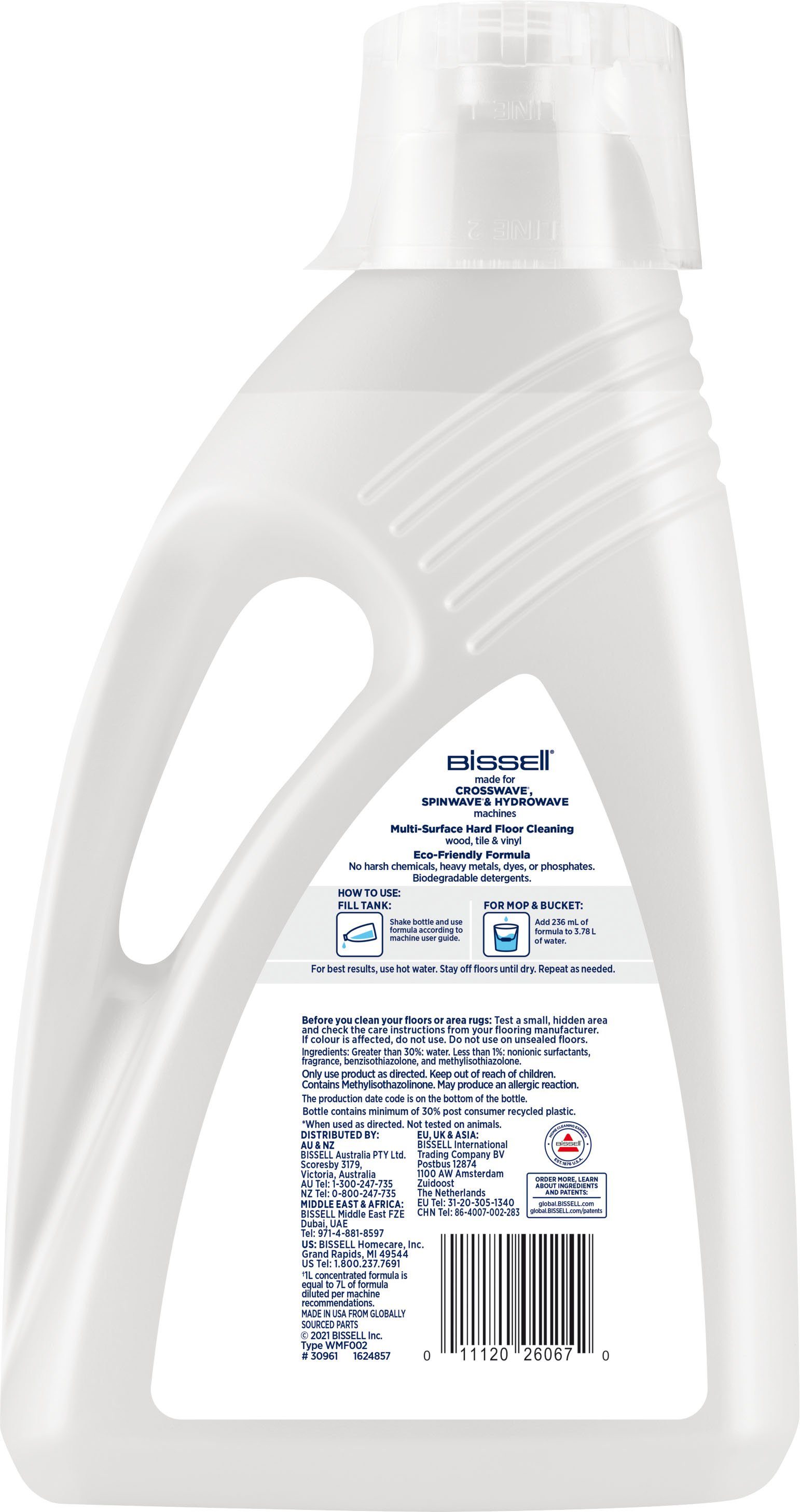 Bissell Natural Multi Surface 2L Flüssigreiniger