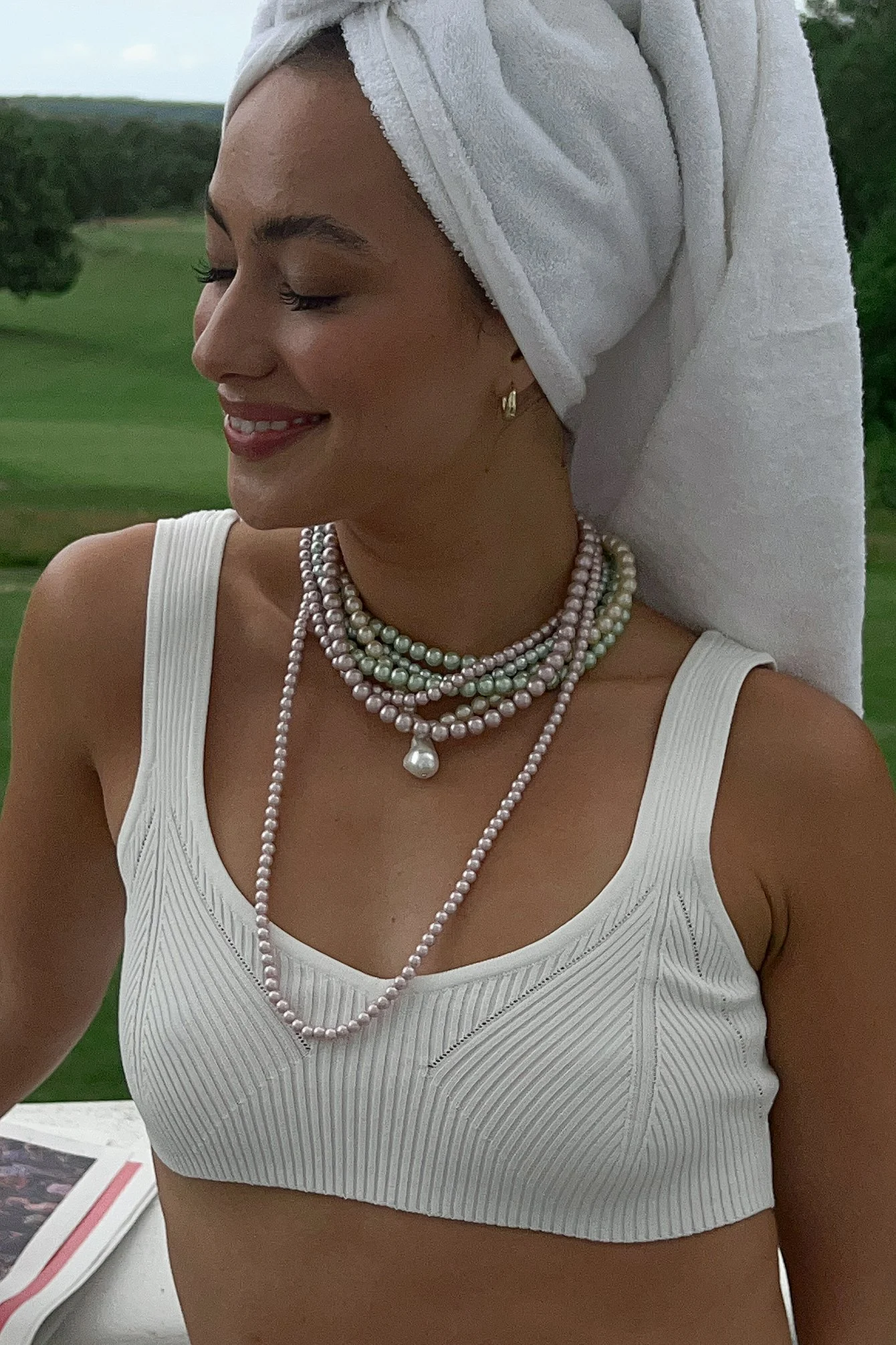 Gestrickter Bralette