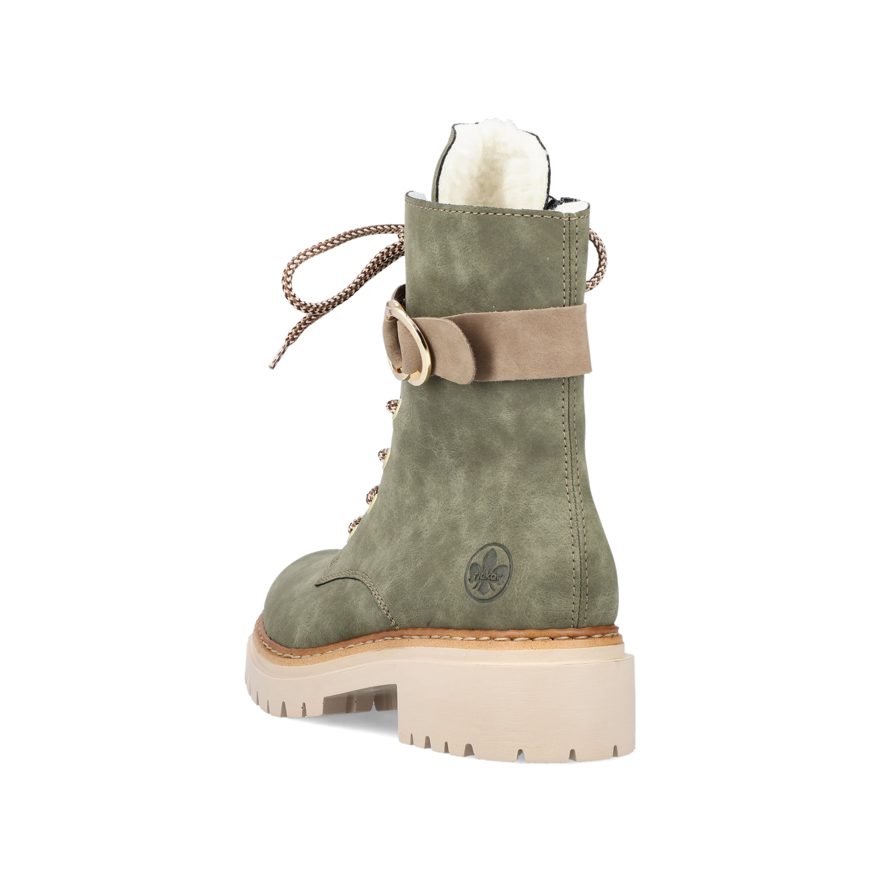 Rieker Damen Biker Boots laubgrün