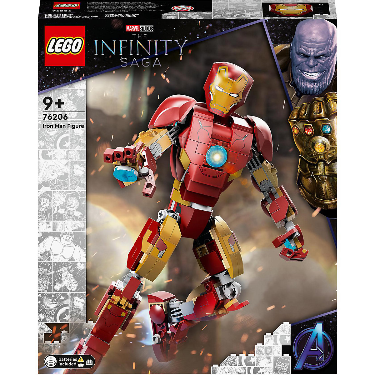 LEGO® Marvel Super Heroes™ 76206 Iron Man Figur
