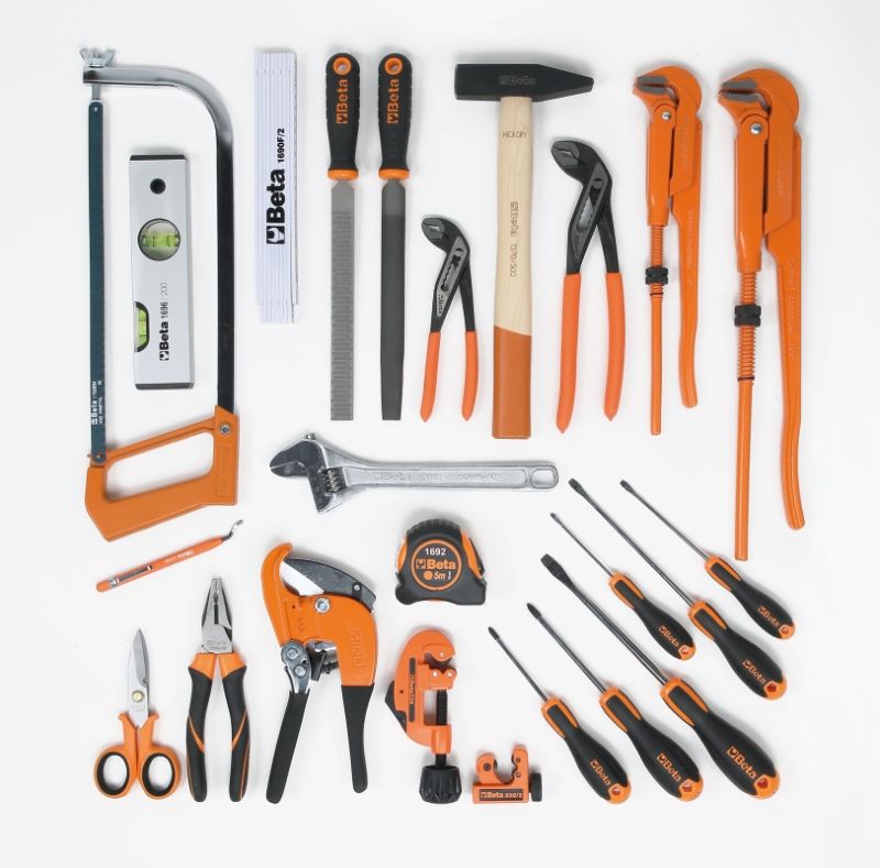 Beta 021091026 2109MT ID/1-Gereedschapstas 24-delig Sanitairgereedschap