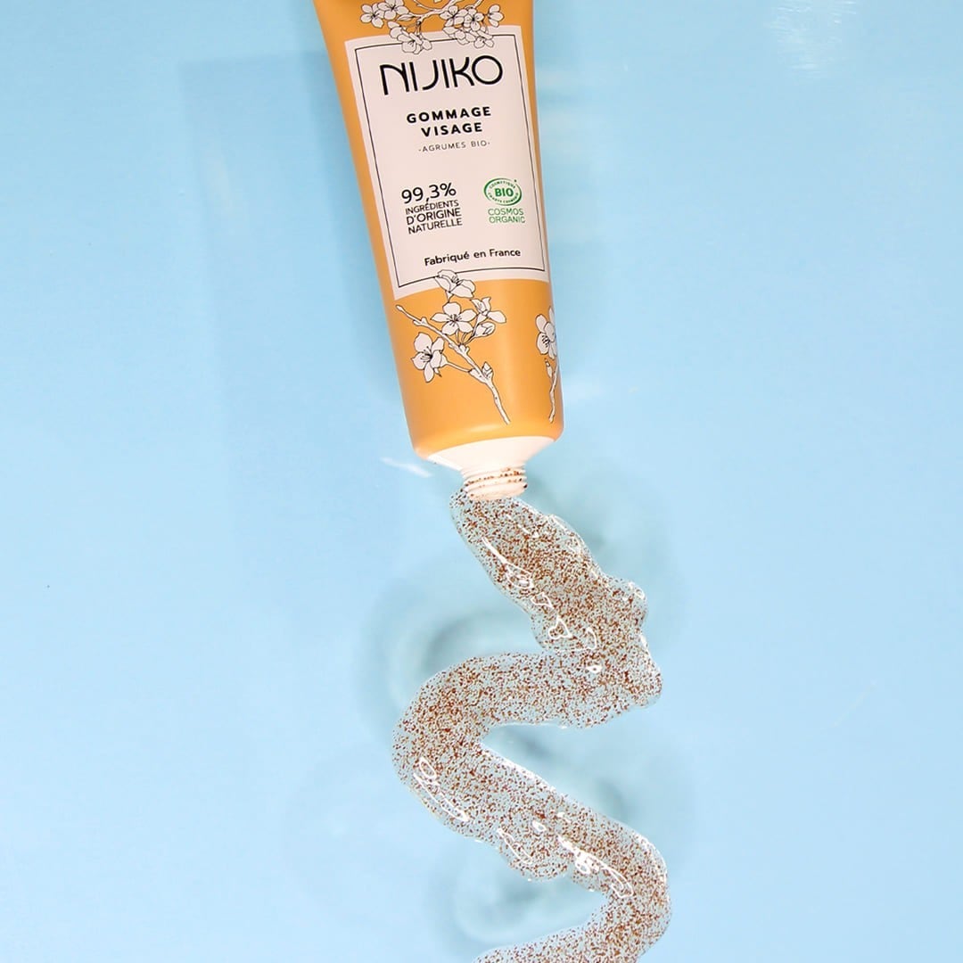 NIJIKO Organic Facial Scrub - Combination to Oily Skin